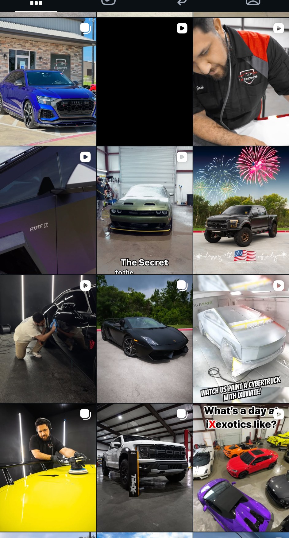 Additional before feed view