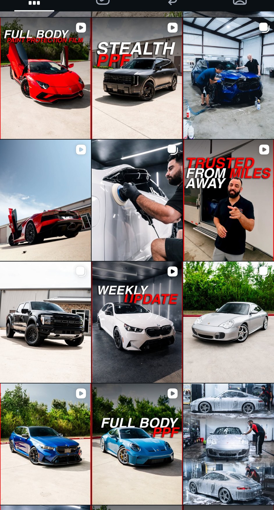 Additional after feed view